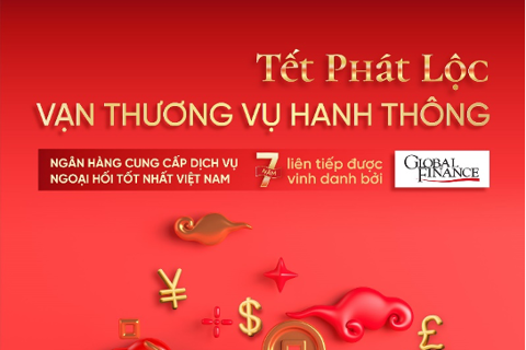 VietinBank 7 năm liên tiếp được vinh danh “Ngân hàng cung cấp dịch vụ ngoại hối tốt nhất Việt Nam”