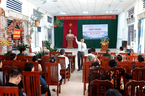 Xã Mỹ Đức lan toả pháp luật vào cuộc sống của đồng bào dân tộc thiểu số