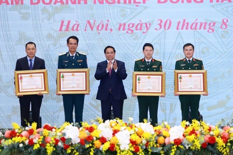 MB vinh dự đón nhận Huân chương Bảo vệ Tổ quốc hạng Nhất tại Hội nghị “80 năm Doanh nghiệp đồng hành cùng đất nước”