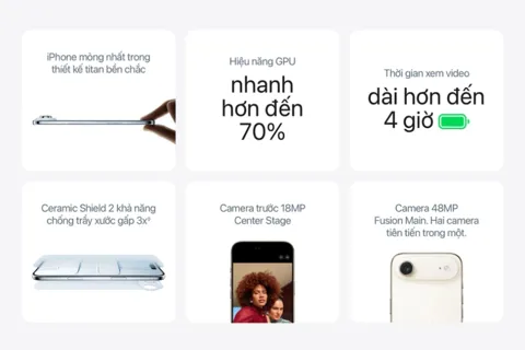 iPhone Air và cuộc cách mạng nhiếp ảnh di động: Tất cả trong một ống kính duy nhất
