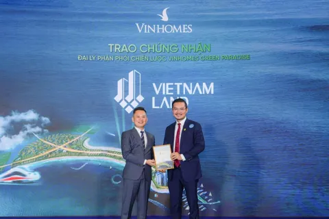 Vietnam Land trở thành đại lý phân phối chiến lược Vinhomes Green Paradise tại Cần Giờ