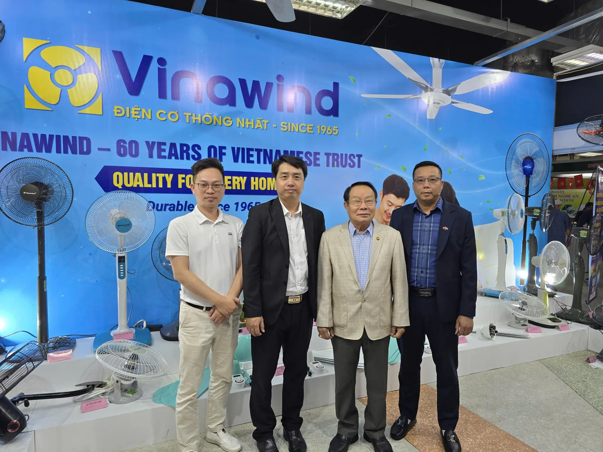 VINAWIND: Góp "Gió Việt" Trên đất Lào, khẳng định vị thế, chắp cánh thương hiệu Việt vươn tầm Asean