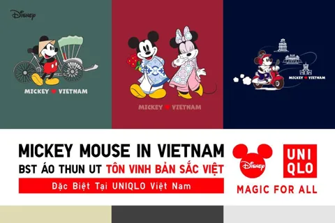 Cam kết đóng góp một phần doanh thu xây dựng hai điểm trường từ BST UT Mickey In Vietnam