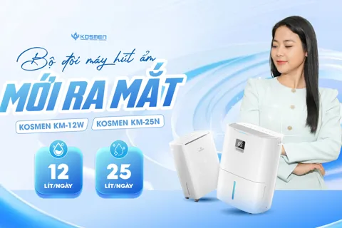 Top 5 máy hút ẩm đáng mua nhất – “Vũ khí” diệt nồm ẩm!
