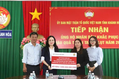 Toyota Việt Nam chung tay cùng bà con 5 tỉnh miền Trung và Tây Nguyên ổn định cuộc sống sau bão lũ