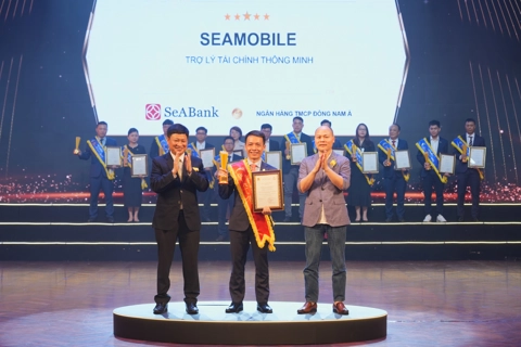Ngân hàng số SeAMobile được xếp hạng 5 sao tại Giải thưởng Sao Khuê 2025
