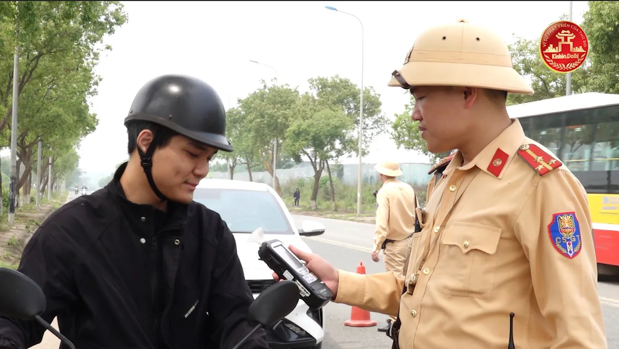 Hiệu quả từ xử lý nghiêm vi phạm giao thông