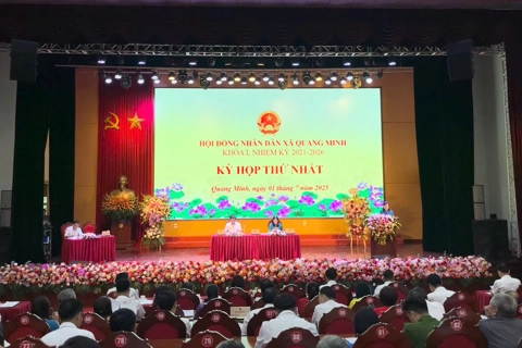Xã Quang Minh: củng cố bộ máy, quyết nghị nhiệm vụ phát triển toàn diện