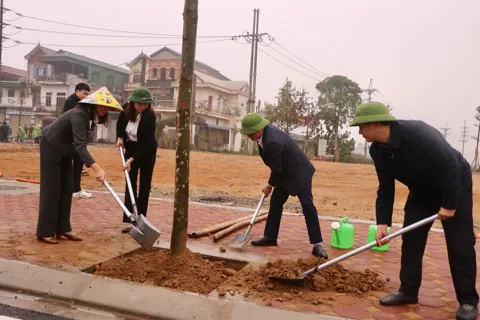 Xã Thạch Thất: lan tỏa phong trào trồng cây, bảo vệ môi trường