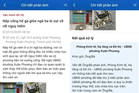 Phản ánh trực tuyến siêu dễ trên iHanoi – Người dân nói, chính quyền nghe