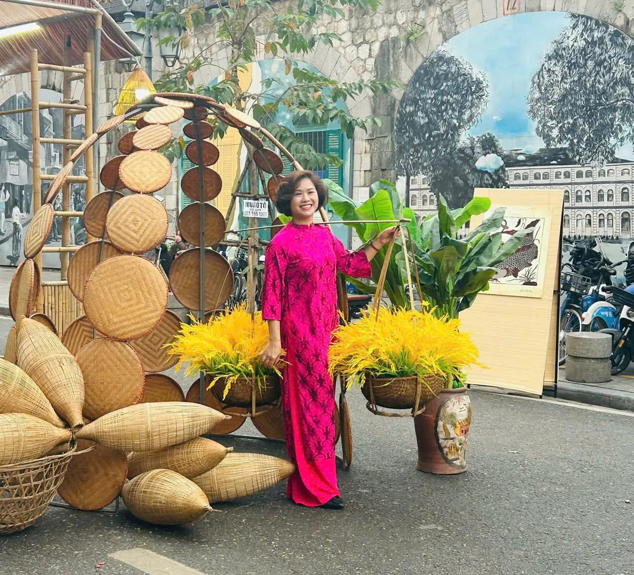 Trưng bày 200 gian hàng “Chợ hoa Xuân” phường Hoàn Kiếm