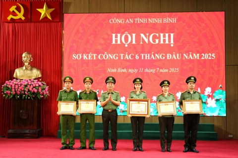 Công an tỉnh Ninh Bình tổ chức 6 đợt cao điểm, tấn công trấn áp tội phạm