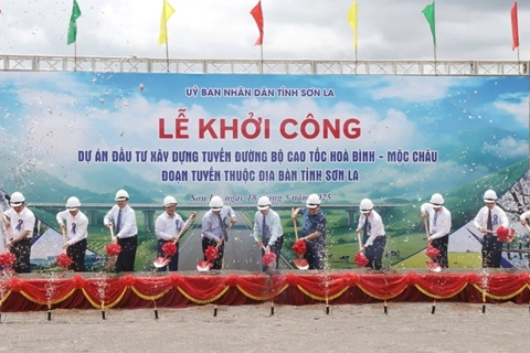 Khởi công Dự án cao tốc Hòa Bình - Mộc Châu, đoạn qua tỉnh Sơn La