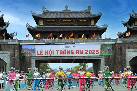 Ninh Bình đón gần 5,61 triệu lượt khách trong 4 tháng đầu năm