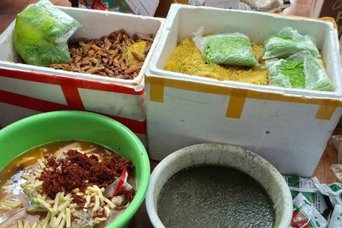Ninh Bình: tiêu hủy gần 80 kg thực phẩm không rõ nguồn gốc
