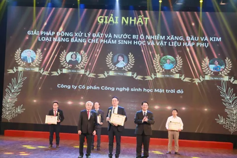 Giải pháp xử lý ô nhiễm đất và nước bằng sinh học đạt giải Nhất Hội thi Sáng tạo Kỹ thuật Hà Nội lần II