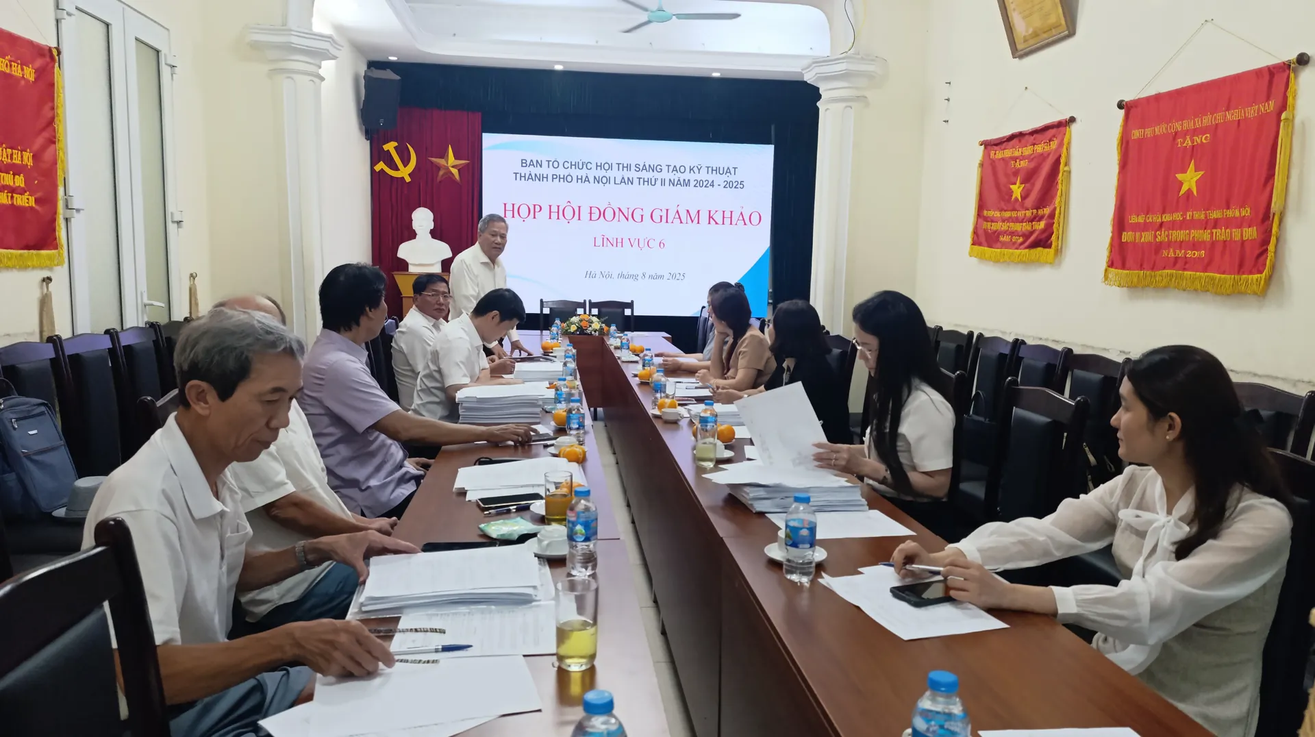 Hội đồng Giám khảo Hội thi Sáng tạo kỹ thuật Hà Nội lần thứ 2: Khách quan, uy tín, giàu chuyên môn