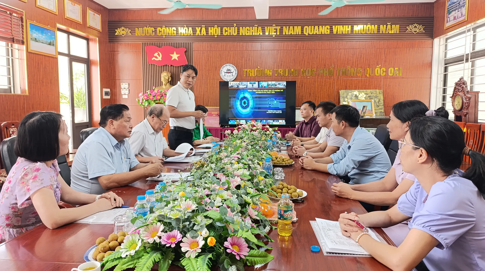 Khảo sát thực tế, khẳng định tính ứng dụng của đề tài giáo dục dự Hội thi Sáng tạo kỹ thuật Hà Nội lần 2