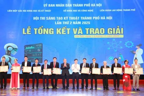 Hà Nội: Tổng kết, trao giải Hội thi Sáng tạo Kỹ thuật lần thứ II