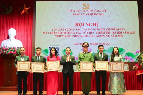 Quốc Oai tổng kết công tác xây dựng Đảng, chính quyền năm 2025: Dấu ấn bứt phá trong năm đầu vận hành mô hình mới