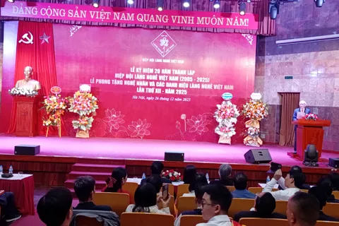 Hiệp hội Làng nghề Việt Nam: 20 năm kết nối, bảo tồn, phát triển tinh hoa nghề Việt