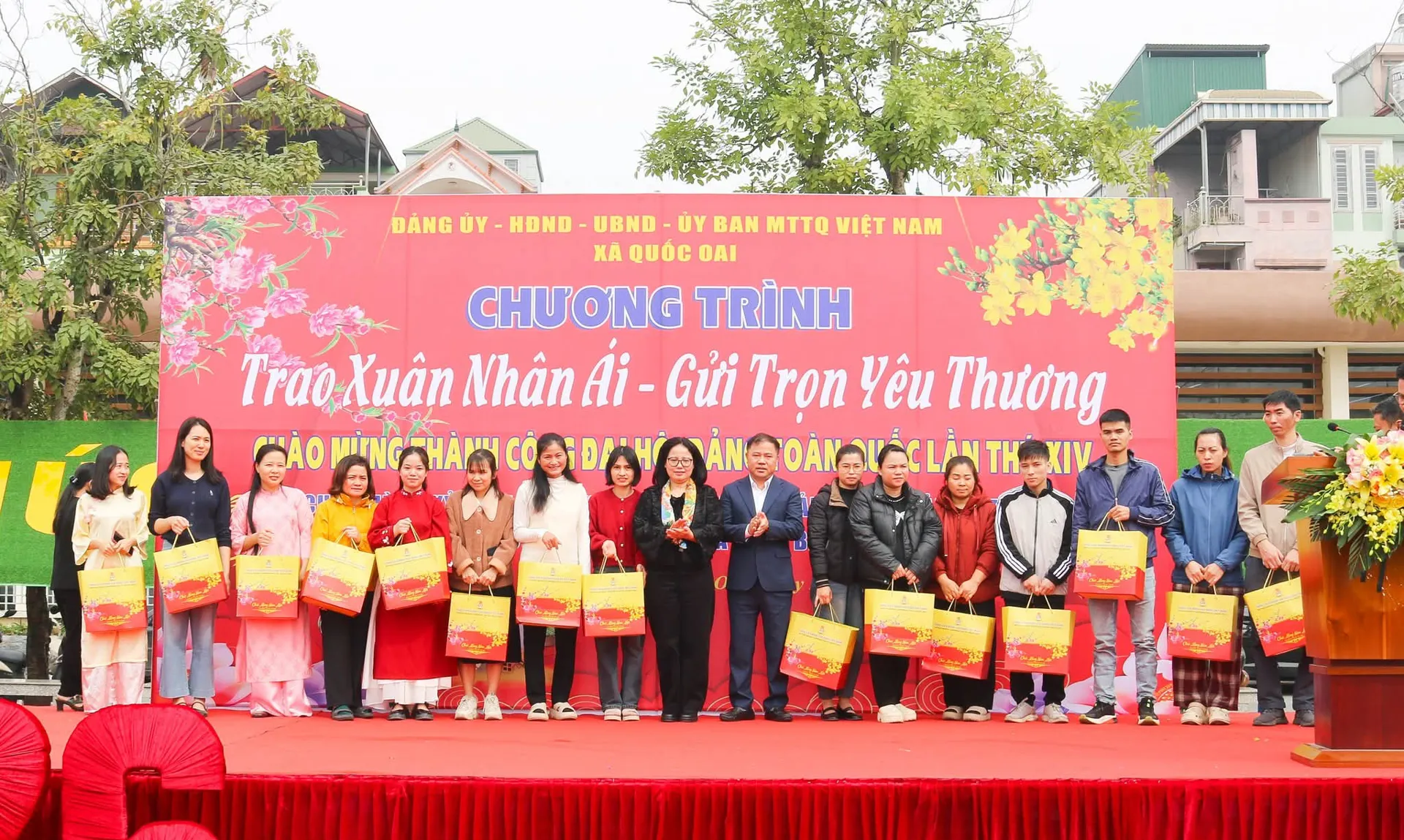 Quốc Oai: trao Xuân nhân ái – Gửi trọn yêu thương

