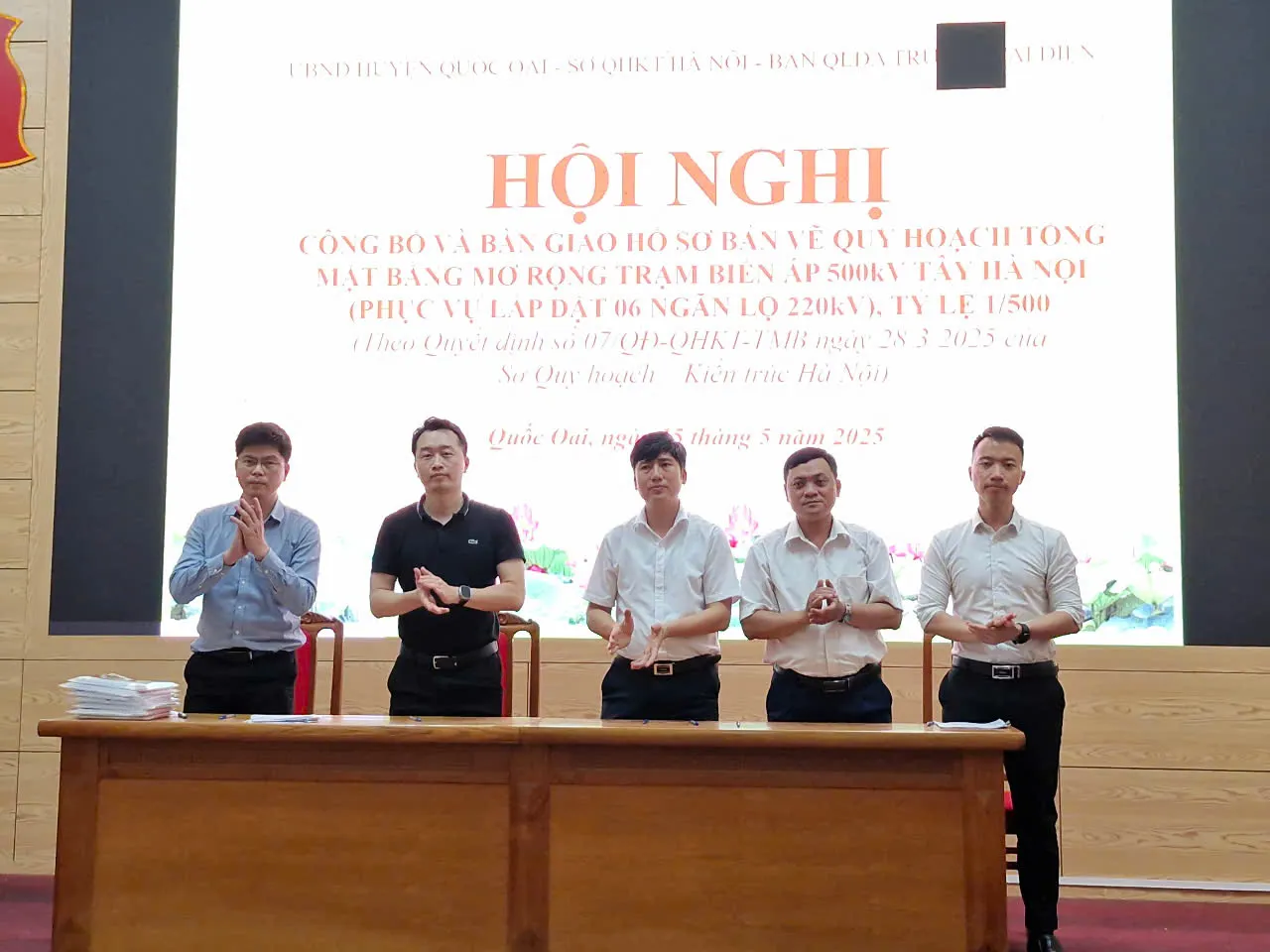 Công bố Quy hoạch tổng thể mặt bằng mở rộng trạm biến áp 500Kv Tây Hà Nội