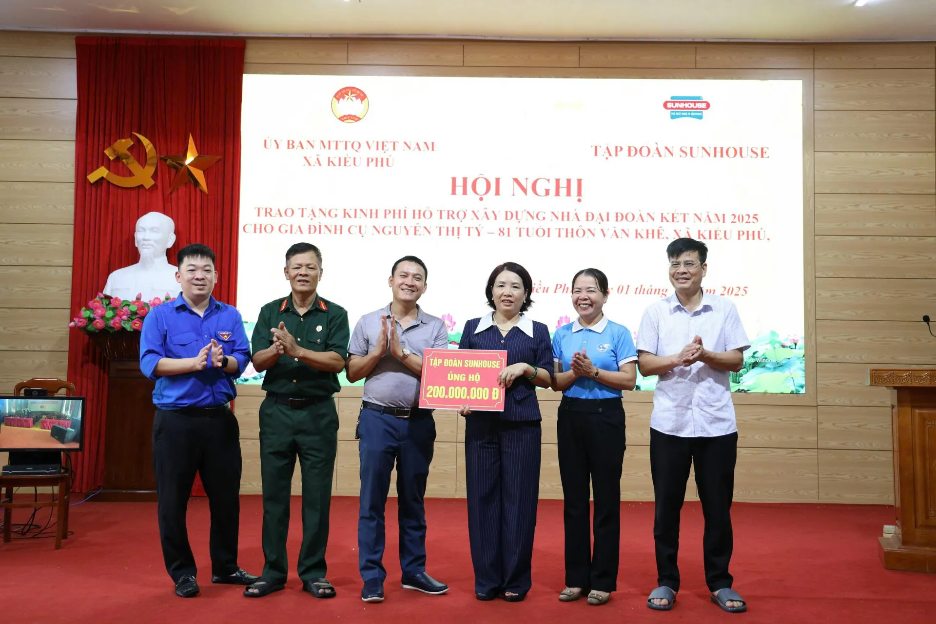 Xã Kiều Phú: khởi công xây dựng Nhà Đại đoàn kết cho người cao tuổi khó khăn
