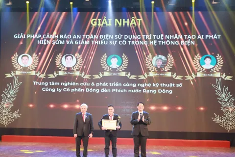 Giải pháp cảnh báo an toàn điện bằng AI đạt giải Nhất Hội thi Sáng tạo Kỹ thuật Hà Nội lần II