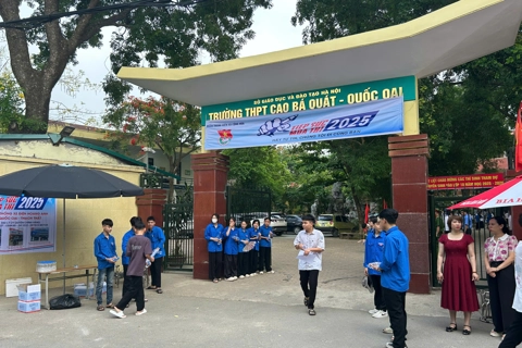 Quốc Oai: ngày đầu kỳ thi tuyển sinh lớp 10 đảm bảo nghiêm túc, an toàn