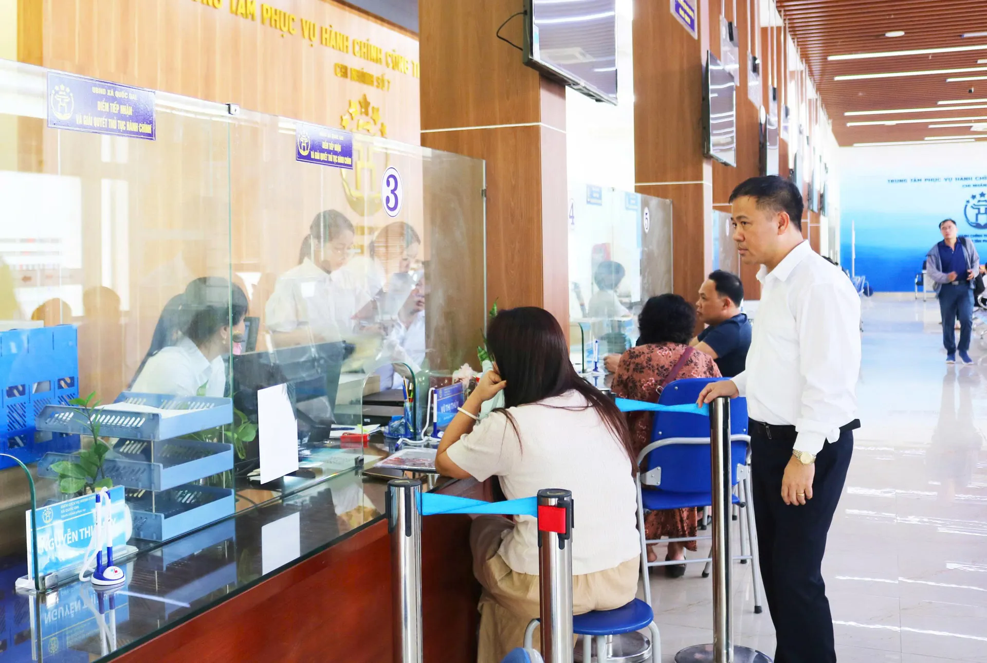 Xã Quốc Oai ngày đầu vận hành đảm bảo thông suốt, hiệu quả