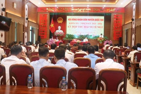 HĐND huyện Quốc Oai khai mạc kỳ họp thứ 21, xem xét nhiều nội dung quan trọng