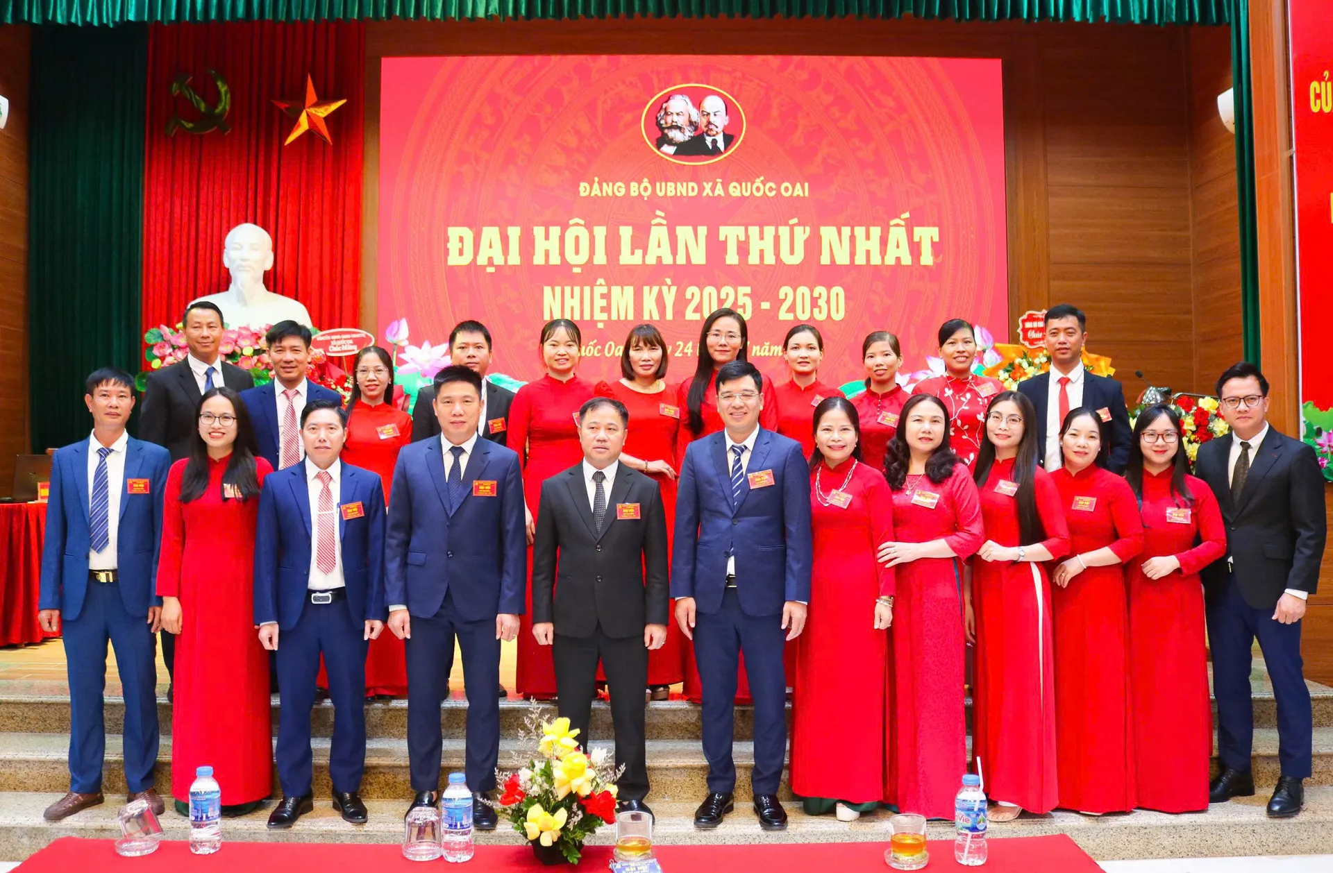 Đảng bộ UBND xã Quốc Oai tổ chức thành công Đại hội lần thứ I