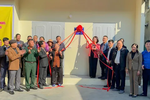 Xã Kiều Phú khánh thành, bàn giao 41 ngôi nhà đại đoàn kết cho các hộ khó khăn