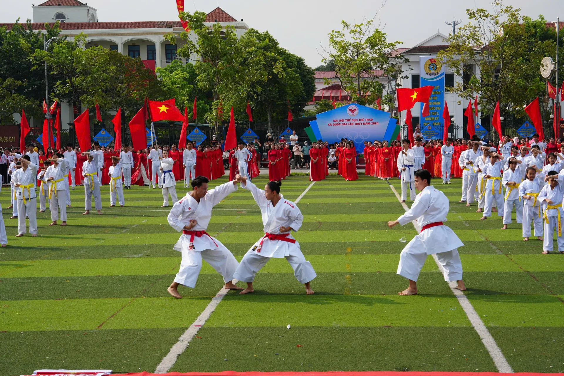 Đại hội Thể dục Thể thao xã Quốc Oai lần thứ I: Lan tỏa tinh thần thể thao, củng cố khối đại đoàn kết toàn dân