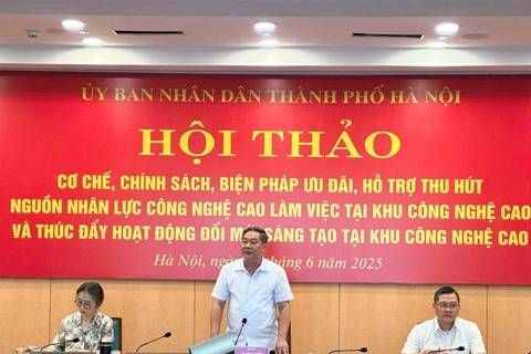 Hà Nội: bàn giải pháp hút nhân tài về khu công nghệ cao