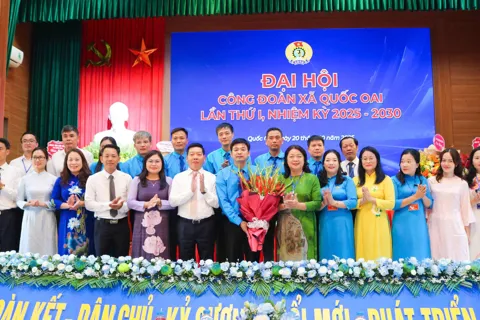 Đại hội Công đoàn xã Quốc Oai lần thứ I: Dấu mốc mới vì quyền lợi người lao động và sự phát triển quê hương