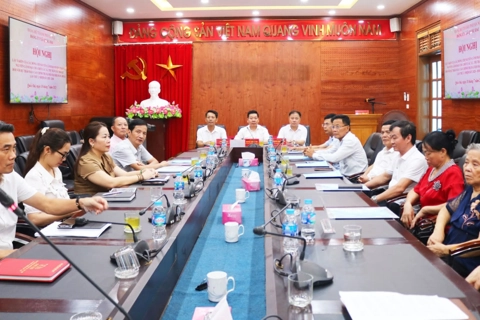 Quốc Oai phát huy trí tuệ tập thể xây dựng Báo cáo chính trị Đại hội Đảng bộ xã lần I