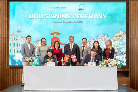 Vietnam Airlines mở rộng mạng bay châu Âu, thúc đẩy hợp tác du lịch - hàng không giữa Việt Nam và Đan Mạch