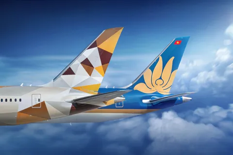 Vietnam Airlines bắt tay Etihad mở rộng cửa ngõ Việt Nam – Trung Đông