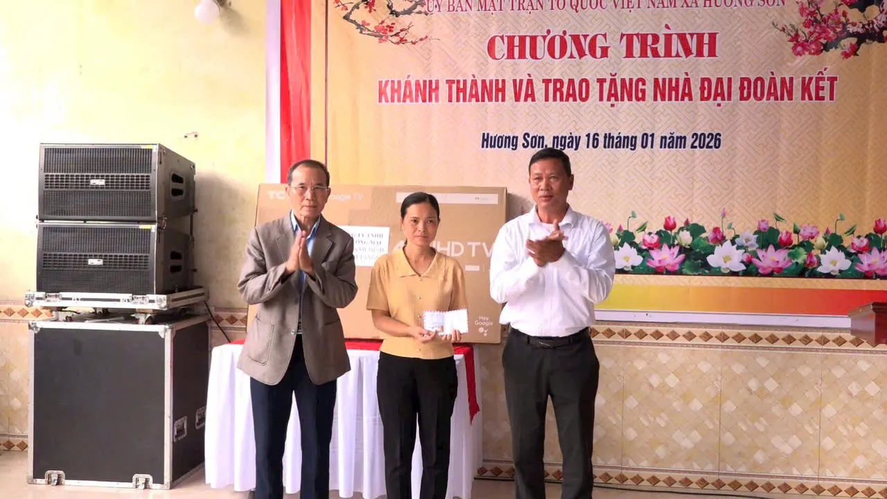 Xã Hương Sơn: ấm áp nghĩa tình trước thềm xuân mới