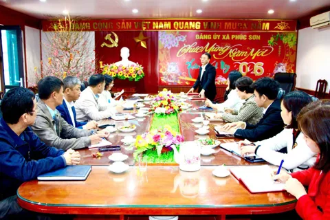 Xã Phúc Sơn: chủ động triển khai nhiệm vụ bầu cử sau hiệp thương lần thứ ba