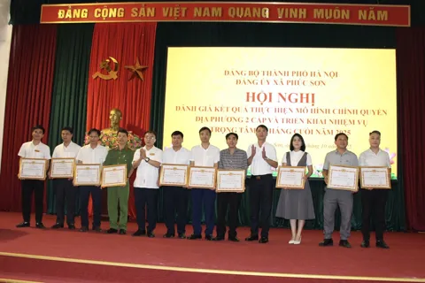 Chính quyền địa phương 2 cấp ở xã Phúc Sơn: tinh gọn, hiệu quả