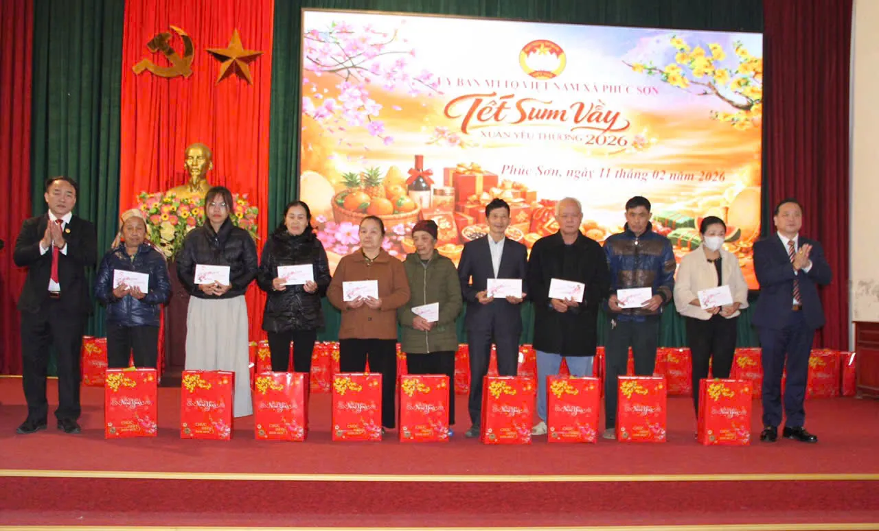 Xã Phúc Sơn: Ấm áp “Tết sum vầy - Xuân yêu thương"