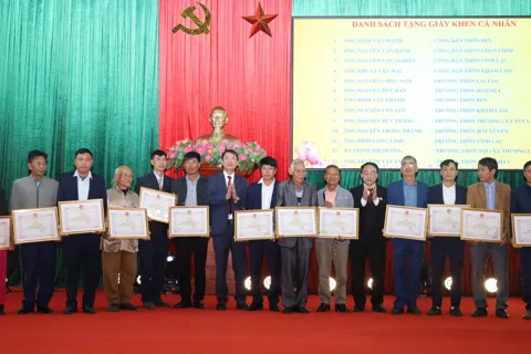 Xã Phúc Sơn: đẩy mạnh cải cách hành chính gắn với chuyển đổi số