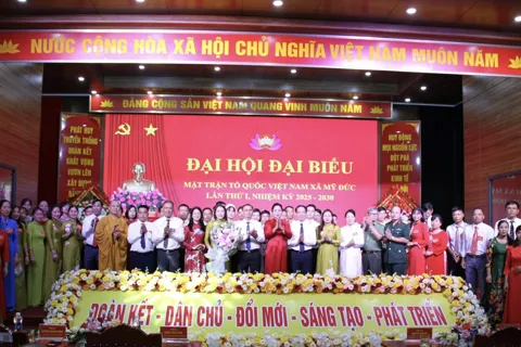 Mặt trận Tổ quốc Việt Nam xã Mỹ Đứ đề ra 11 chỉ tiêu phấn đấu