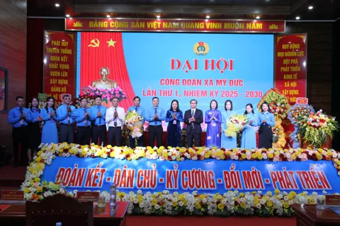 Xây dựng Công đoàn xã Mỹ Đức vững mạnh