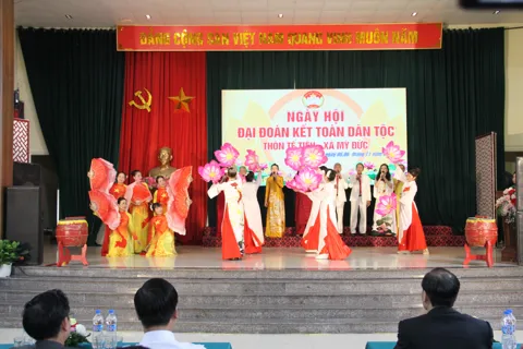Xã Mỹ Đức: Thắt chặt khối đại đoàn kết toàn dân tộc