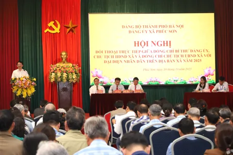 Xã Phúc Sơn: từng ý kiến nhỏ nhất của Nhân dân đều được lắng nghe và thấu hiểu