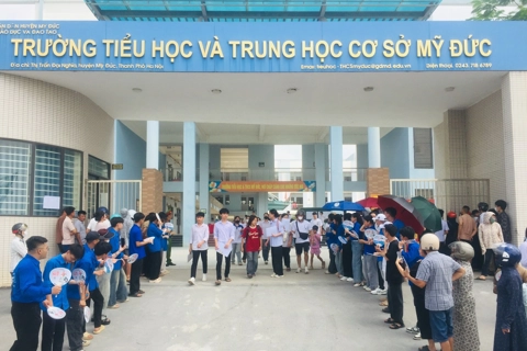 Hơn 2.860 thí sinh hoàn thành môn thi đầu tiên